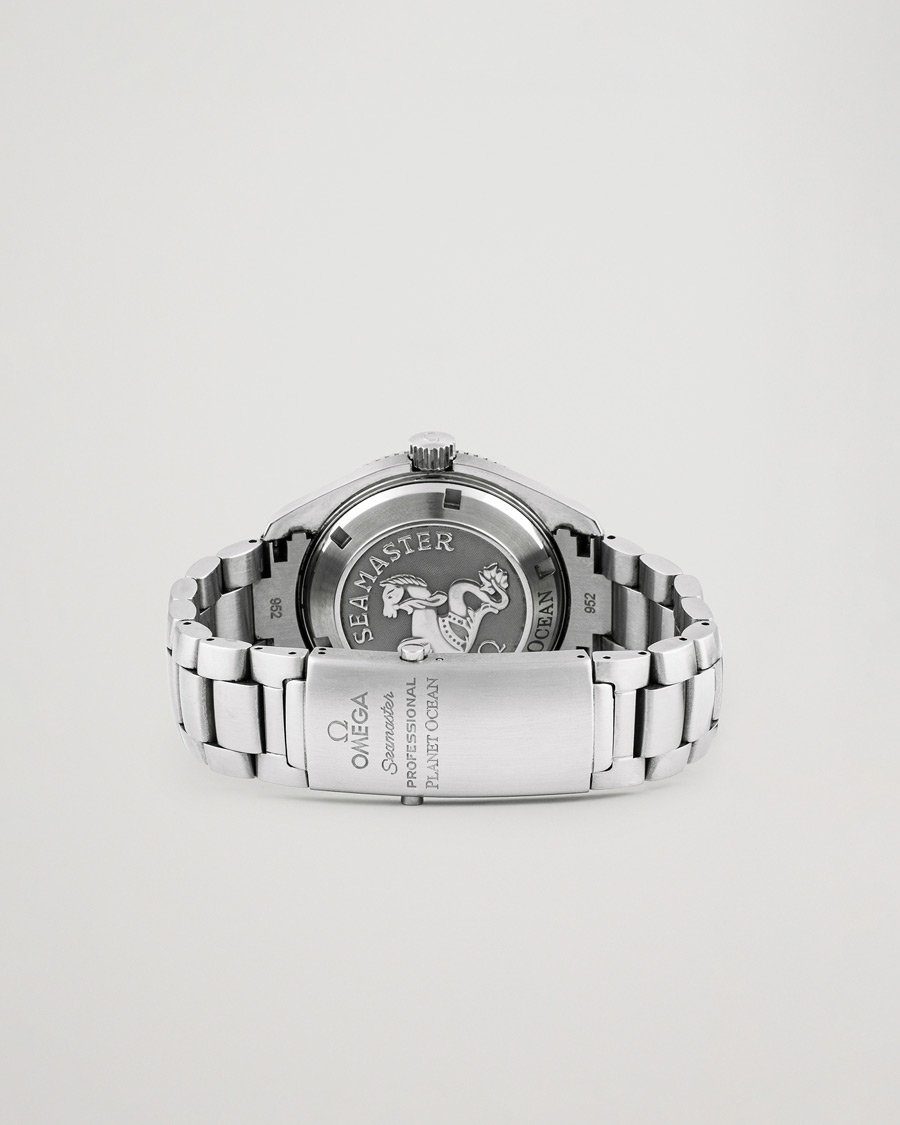 Men | Omega Pre-Owned Seamaster Planet Ocean 2201.50.00 Silver | Omega Pre-Owned | Seamaster Planet Ocean 2201.50.00 Silver