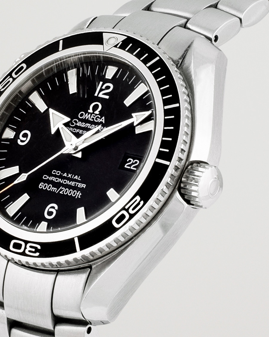 Men | Omega Pre-Owned Seamaster Planet Ocean 2201.50.00 Silver | Omega Pre-Owned | Seamaster Planet Ocean 2201.50.00 Silver