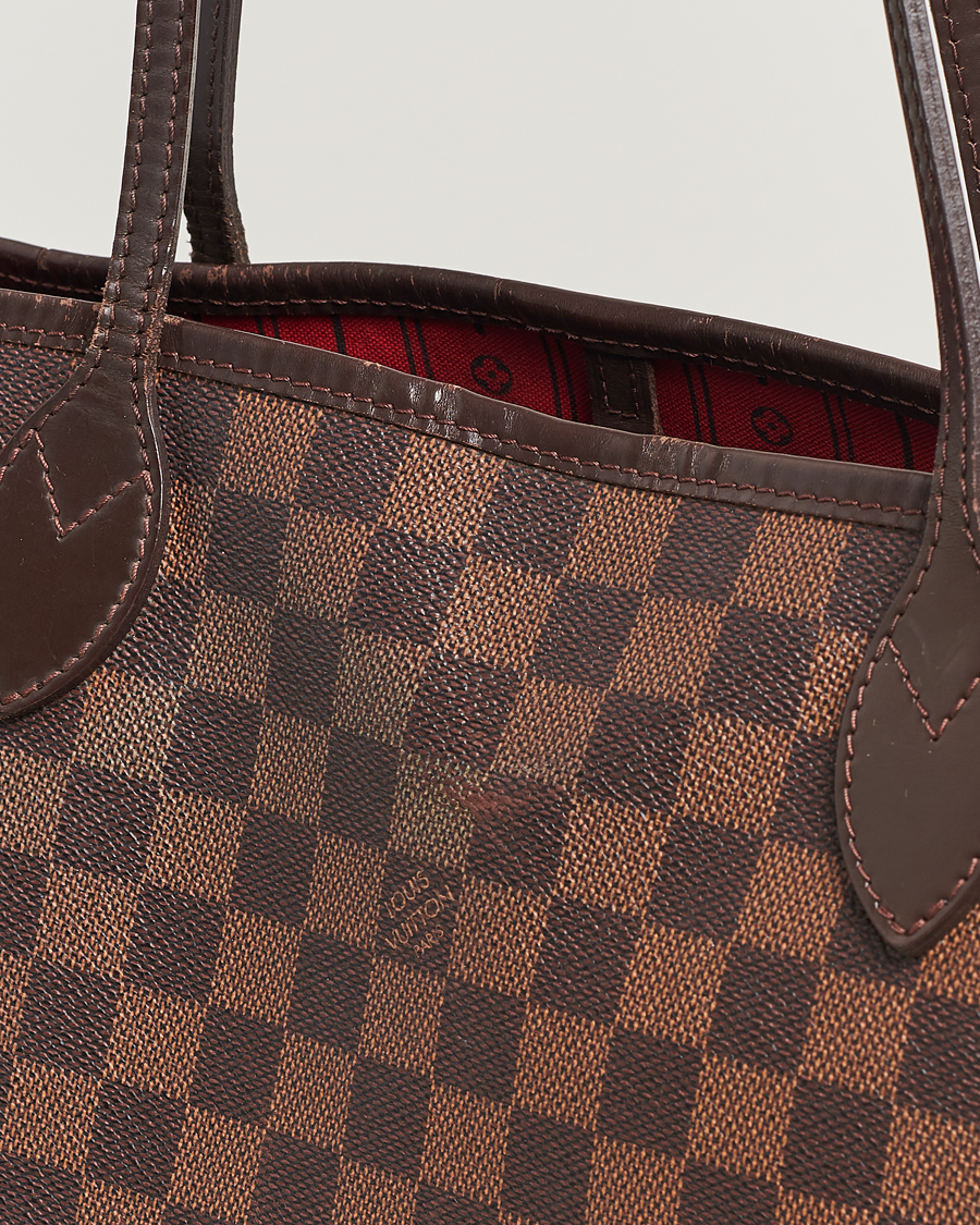 Men | Louis Vuitton Pre-Owned Neverfull MM Totebag Damier Ebene | Louis Vuitton Pre-Owned | Neverfull MM Totebag Damier Ebene