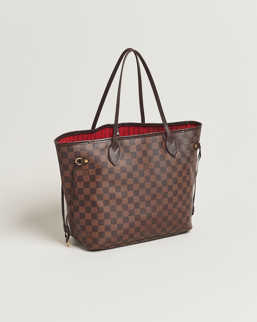 Men | Louis Vuitton Pre-Owned Neverfull MM Totebag Damier Ebene | Louis Vuitton Pre-Owned | Neverfull MM Totebag Damier Ebene