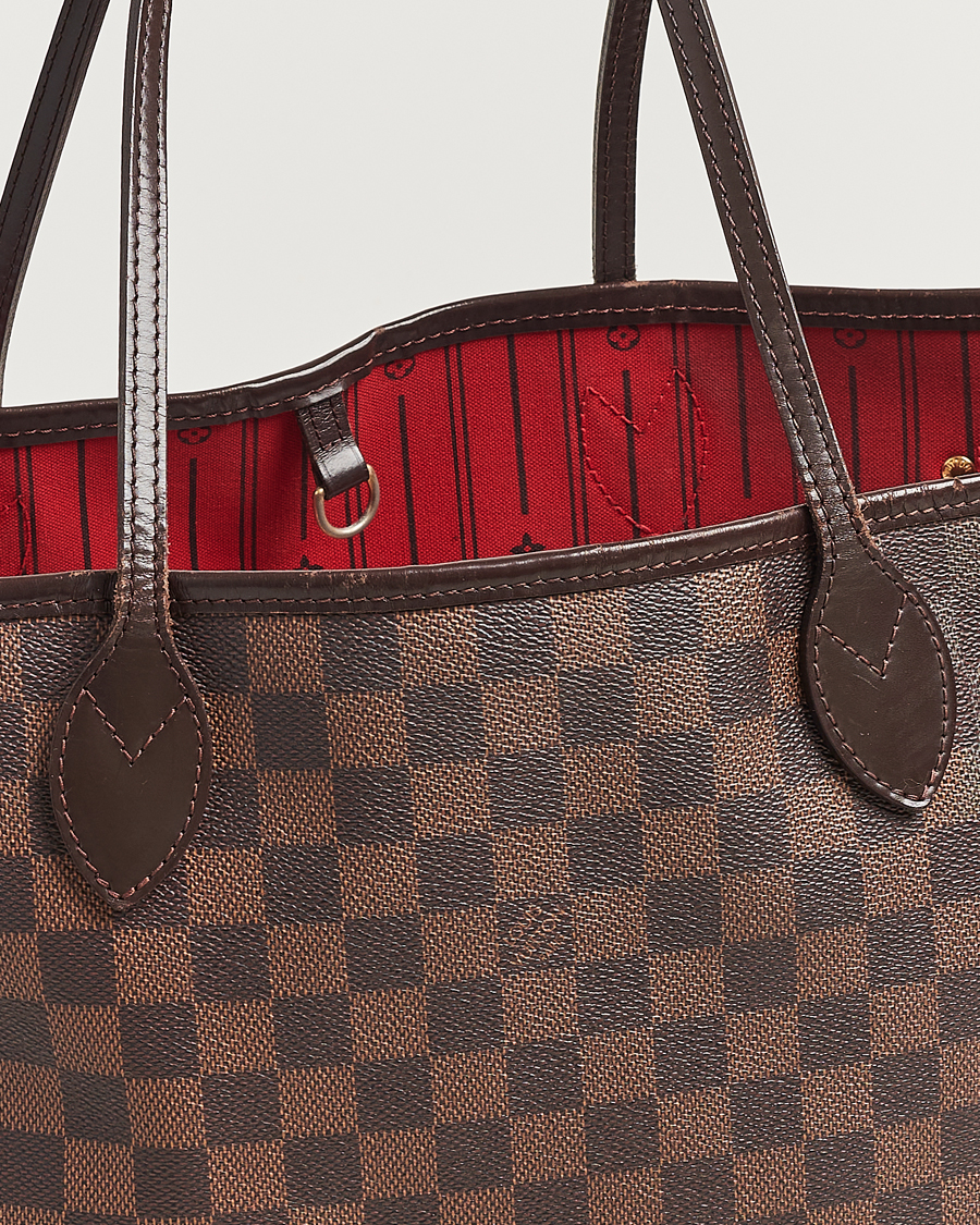Men | Louis Vuitton Pre-Owned Neverfull MM Totebag Damier Ebene | Louis Vuitton Pre-Owned | Neverfull MM Totebag Damier Ebene