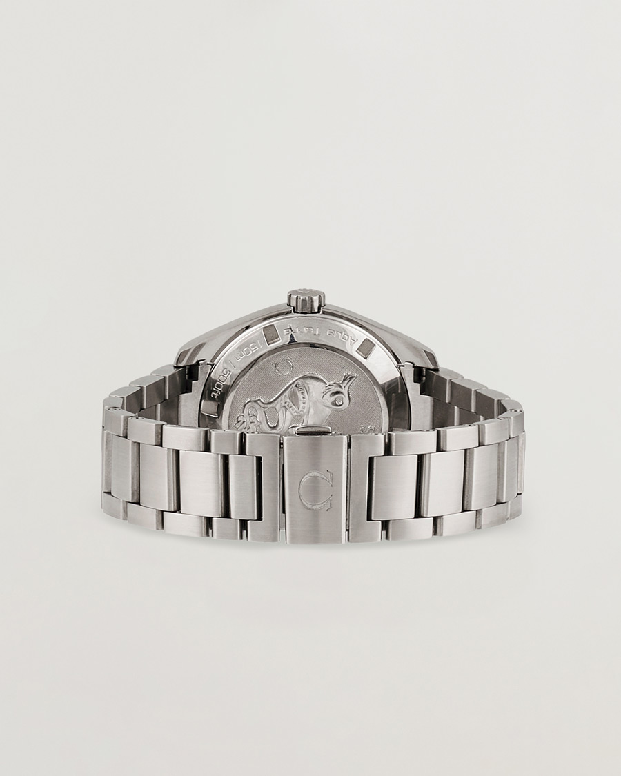 Men | Omega Pre-Owned Seamaster Aqua Terra Silver | Omega Pre-Owned | Seamaster Aqua Terra Silver