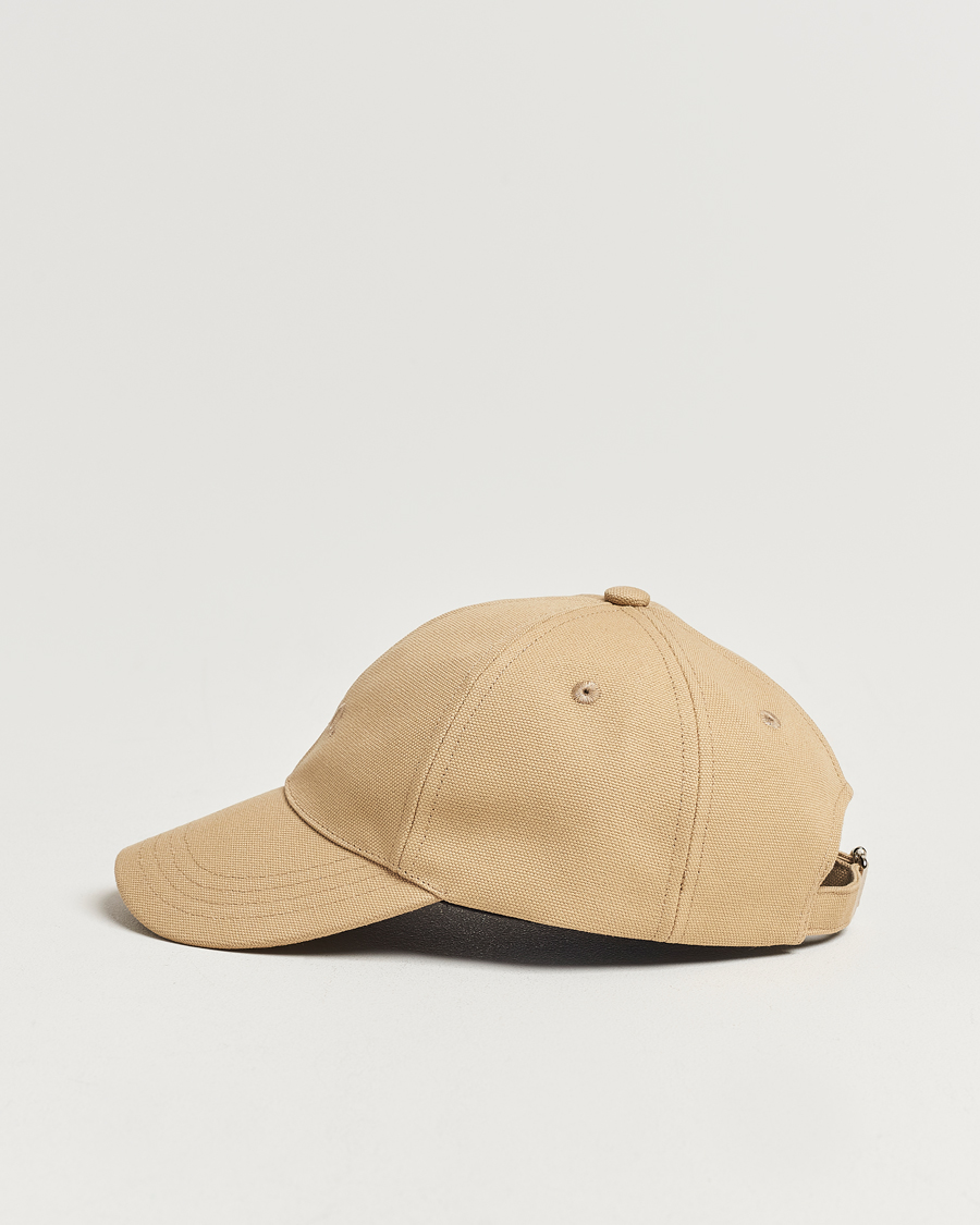 Men | A.P.C. Charlie Baseball Cap Dark Beige | A.P.C. | Charlie Baseball Cap Dark Beige