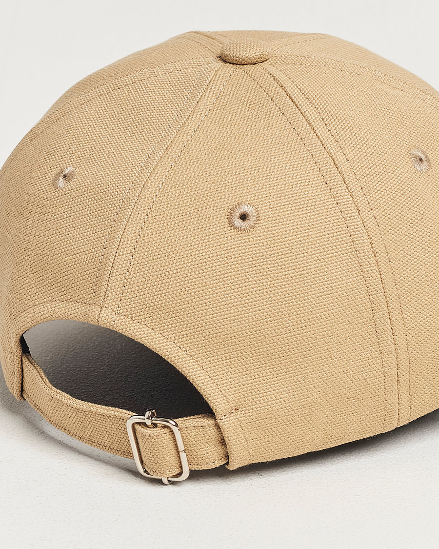 Men | A.P.C. Charlie Baseball Cap Dark Beige | A.P.C. | Charlie Baseball Cap Dark Beige