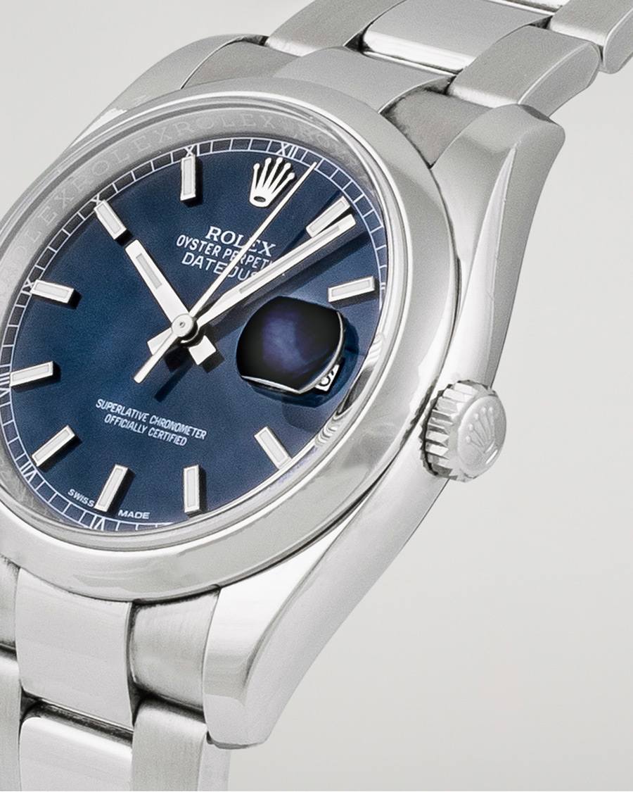 Men | Rolex Pre-Owned Datejust 116200 Silver | Rolex Pre-Owned | Datejust 116200 Silver