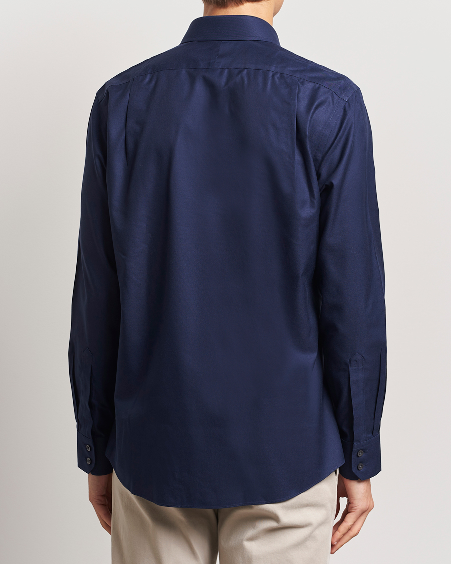 Men | Shirts | Charles Tyrwhitt | Slim Fit Non Iron Cotton Twill Shirt Navy