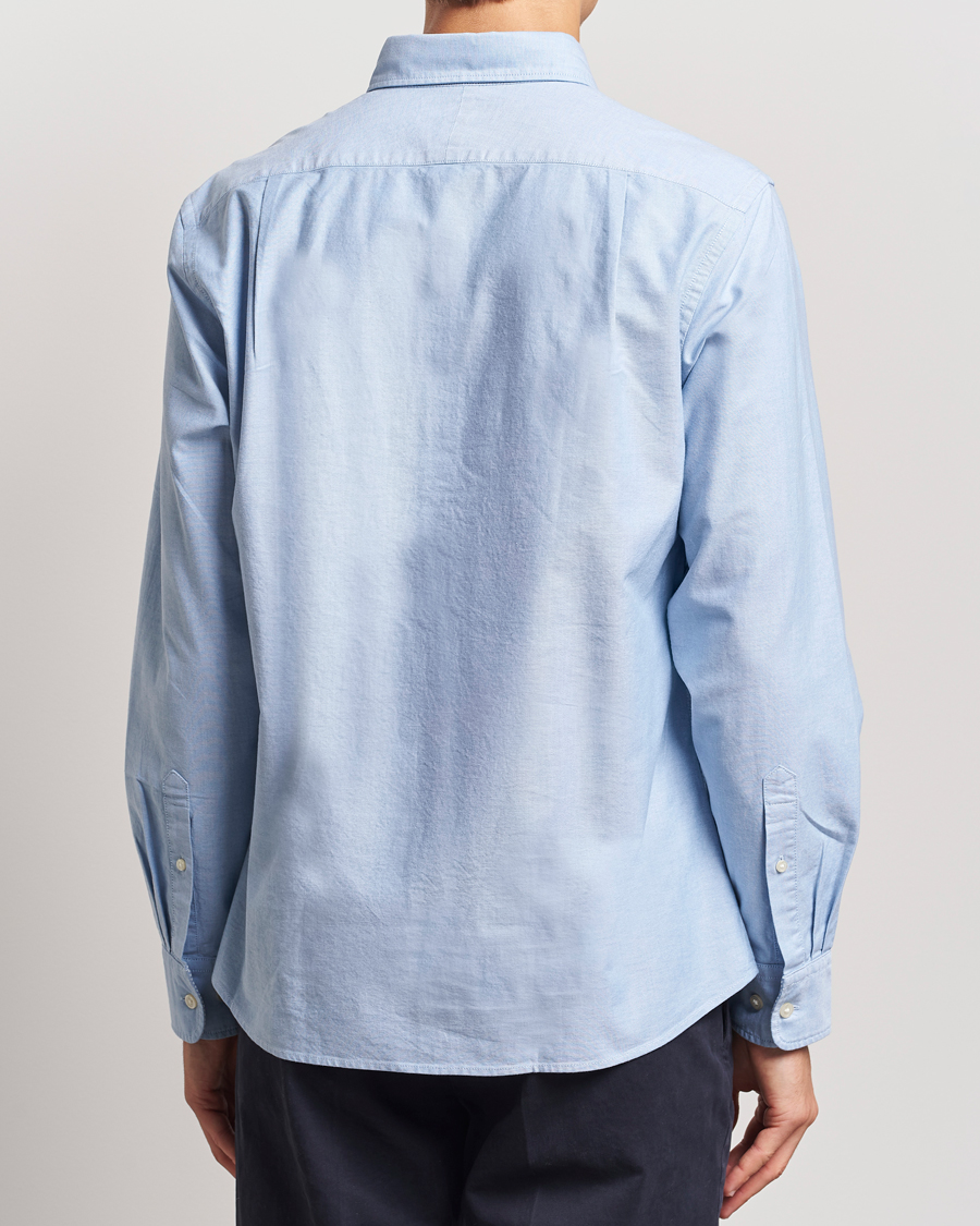 Men | Shirts | Charles Tyrwhitt | Button Down Stretch Oxford Shirt Sky Blue