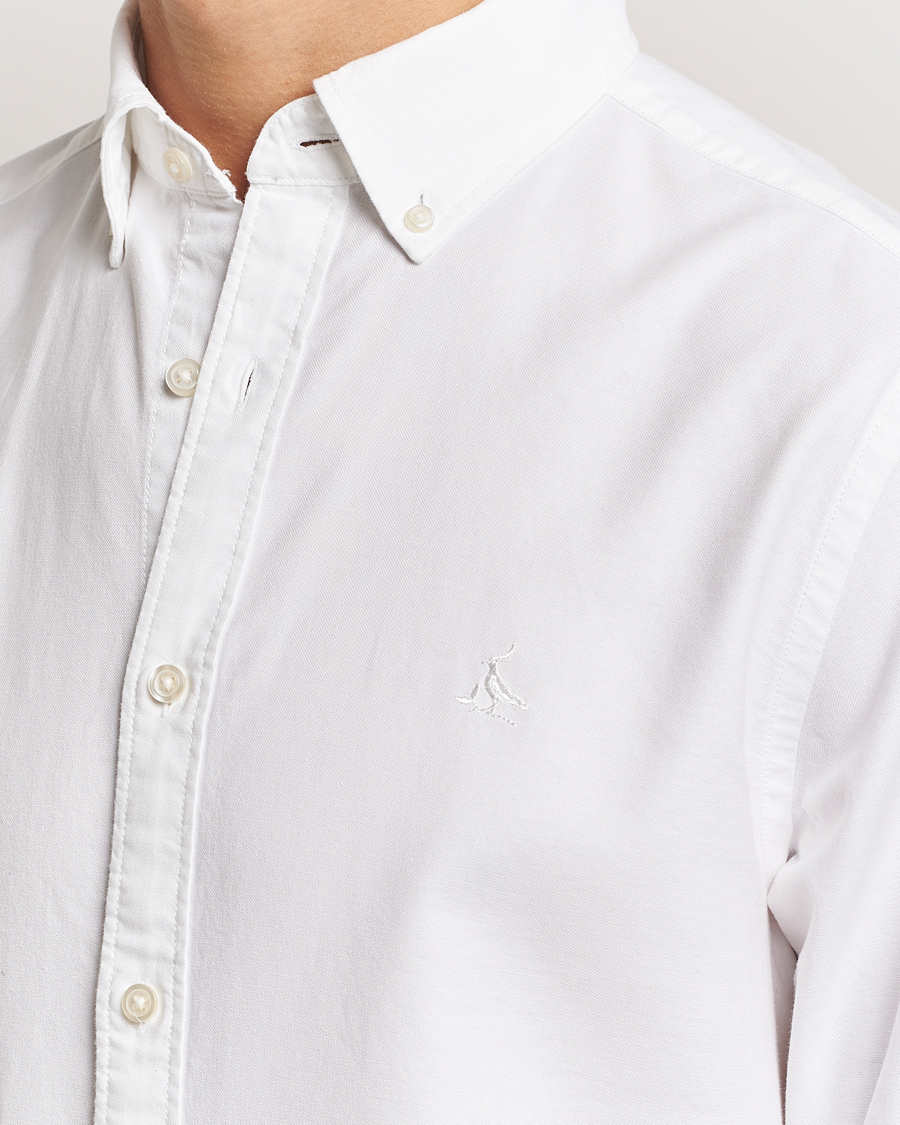 Men | Shirts | Charles Tyrwhitt | Button Down Stretch Oxford Shirt White
