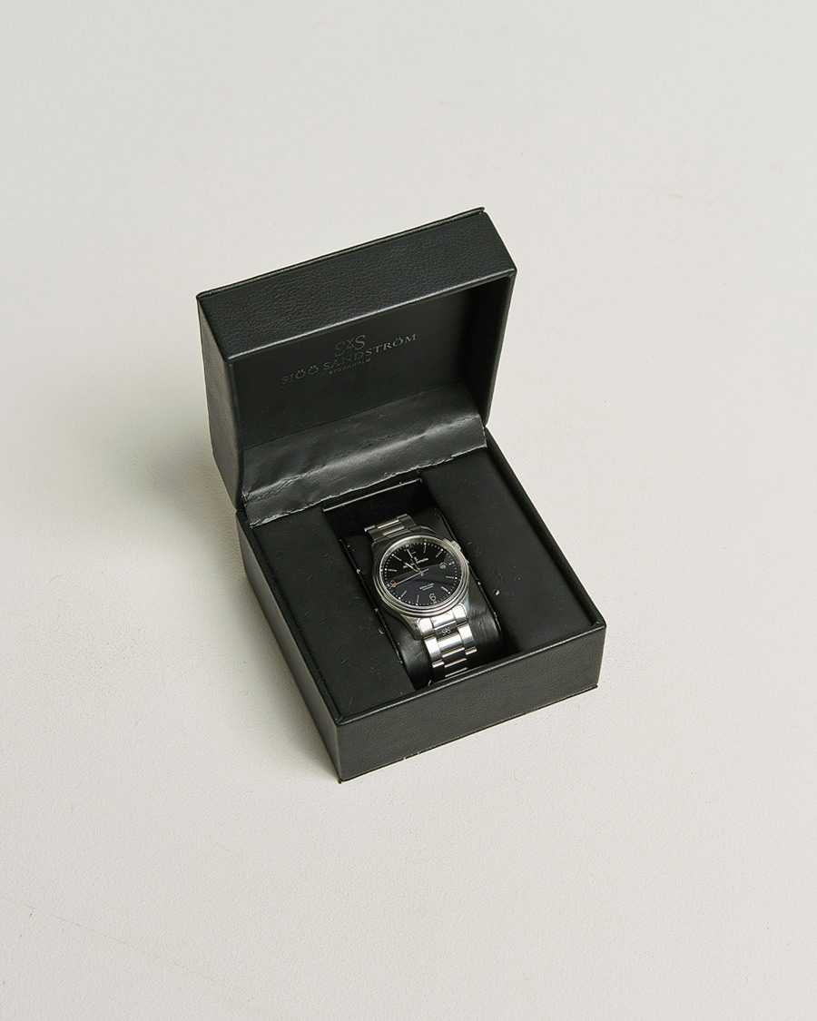 Men | Sjöö Sandström Pre-Owned Royal Steel 41mm Silver | Sjöö Sandström Pre-Owned | Royal Steel 41mm Silver