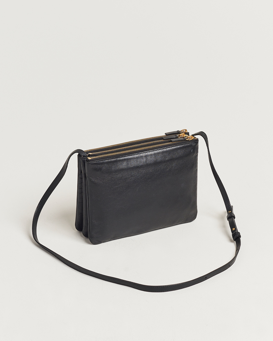Men |  | Celine Pre-Owned | Trio Leather Handbag Black