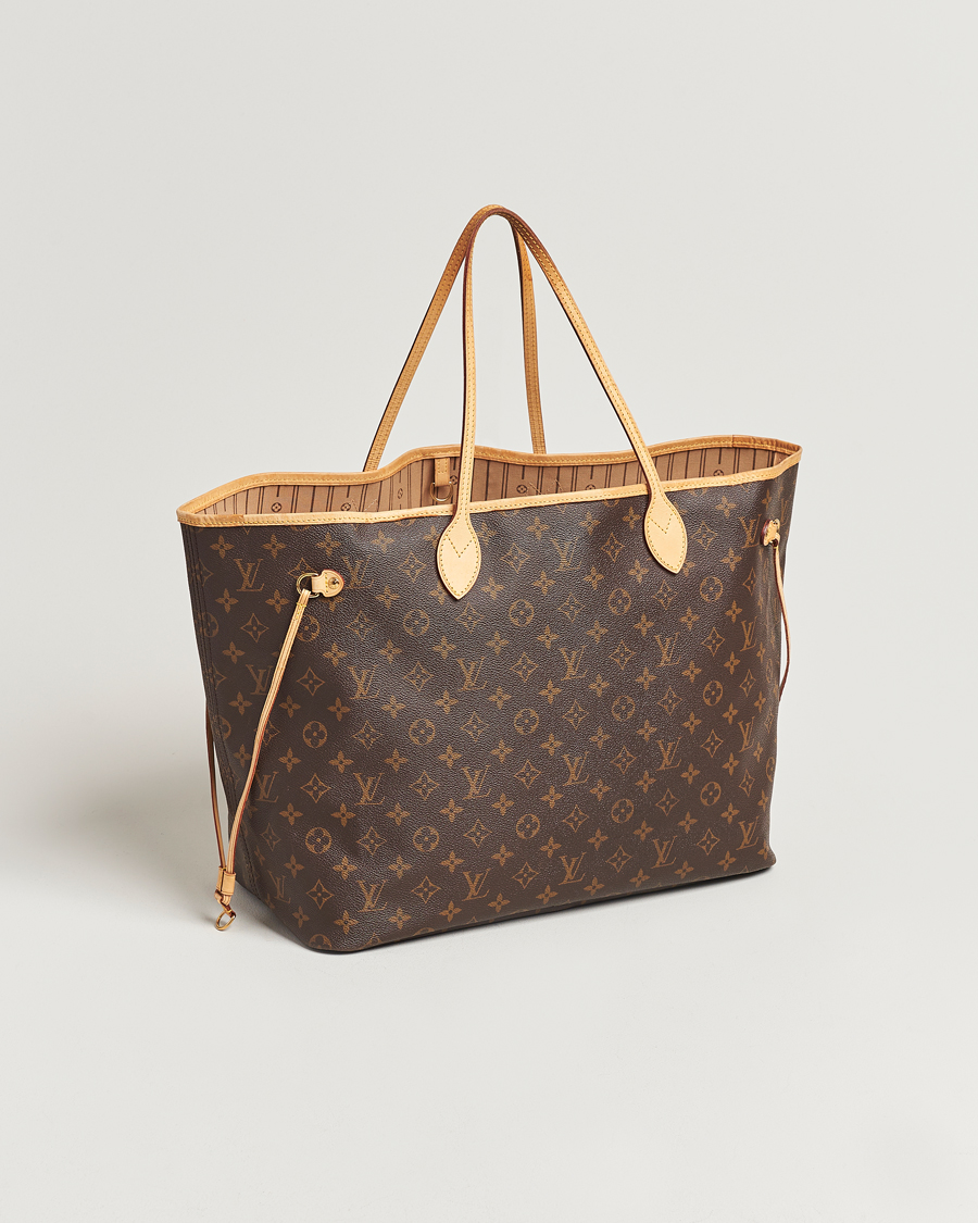 Men | New product images | Louis Vuitton Pre-Owned | Neverfull GM Totebag Monogram