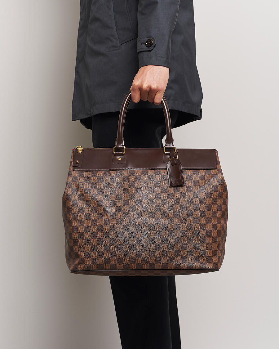 Men |  | Louis Vuitton Pre-Owned | Greenwich PM Weekendbag Damier Ebene