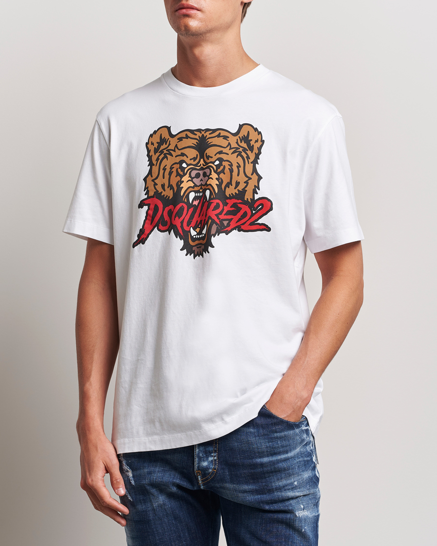 Men |  | Dsquared2 | Bear T-Shirt White