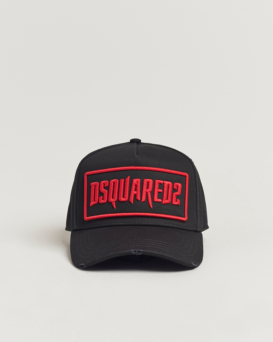 Men | Dsquared2 Horror Baseball Cap Black | Dsquared2 | Horror Baseball Cap Black