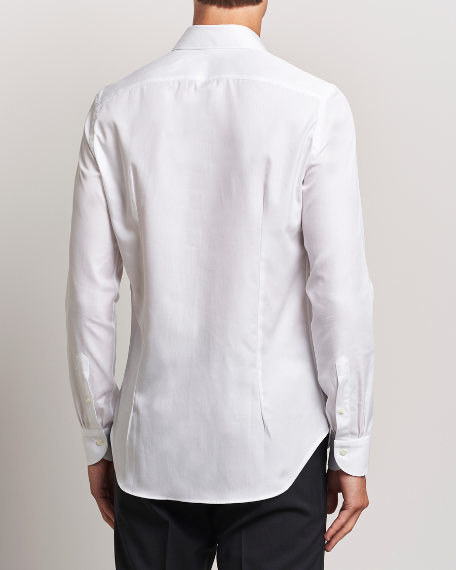 Men | Shirts | Canali | Slim Fit Cotton Shirt White