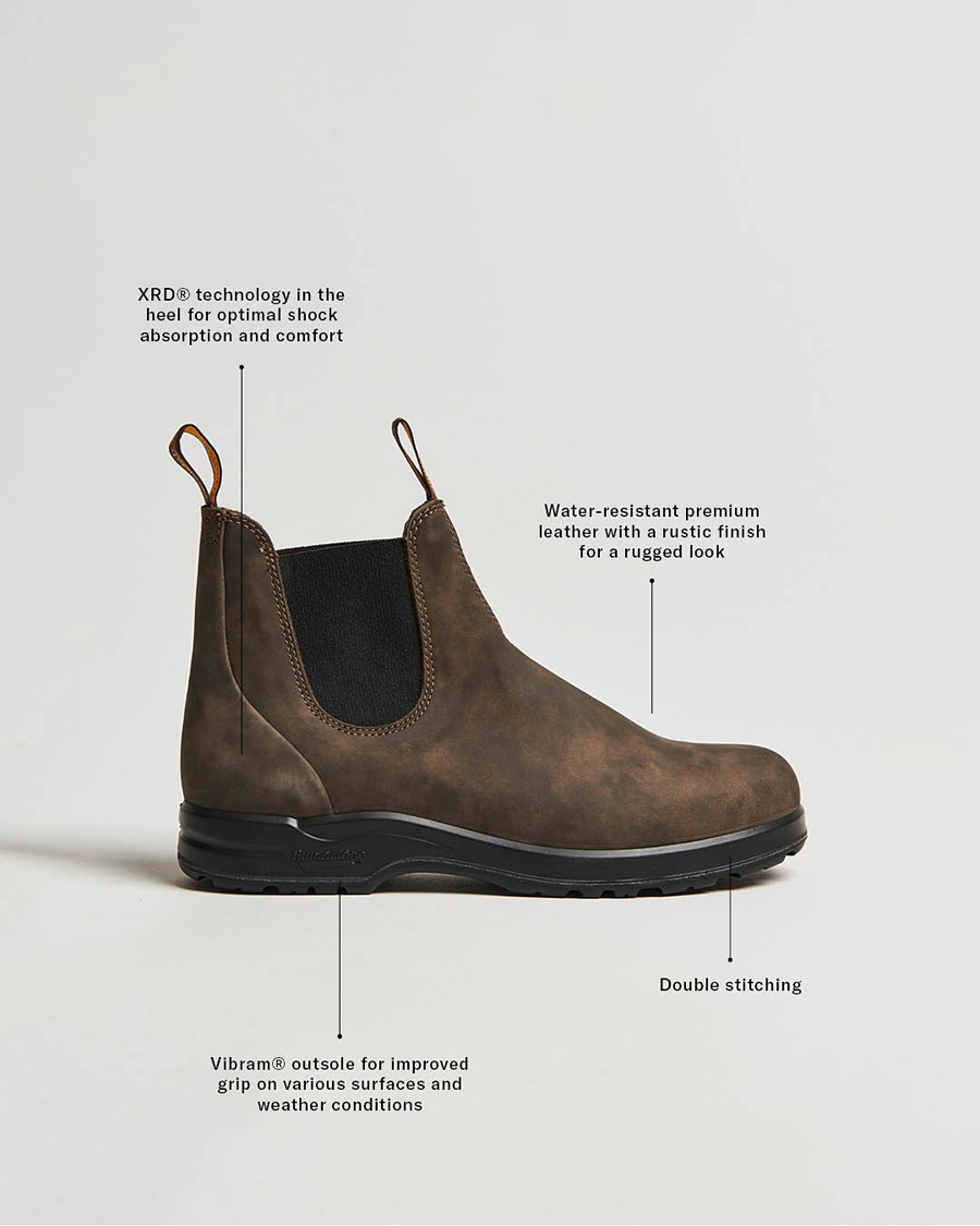 Men | Boots | Blundstone | 2056 All Terrain Chelsea Boot Rustic Brown