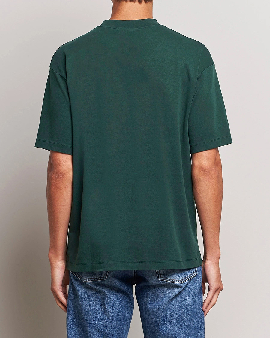 Men | T-Shirts | Drôle de Monsieur | Classic Slogan T-Shirt Dark Green