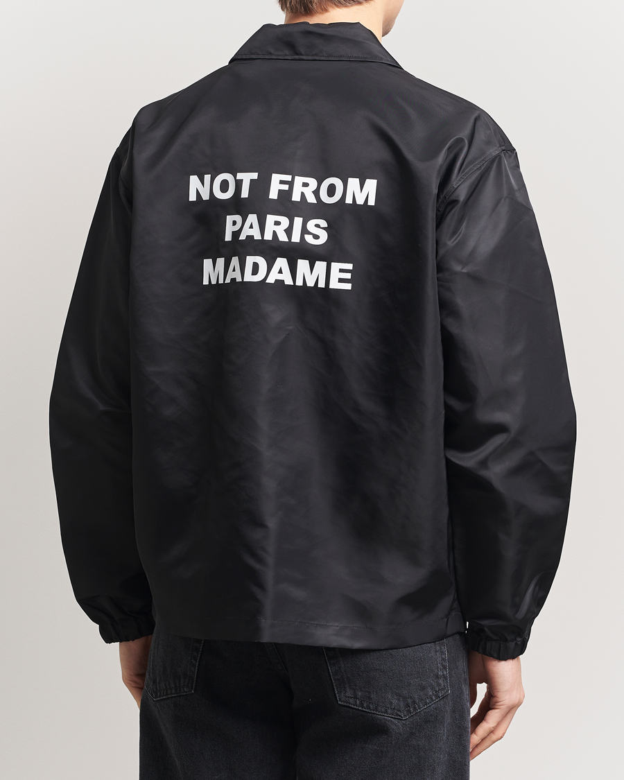 Drôle de Monsieur La Veste Slogan Jacket Black at CareOfCarl.com