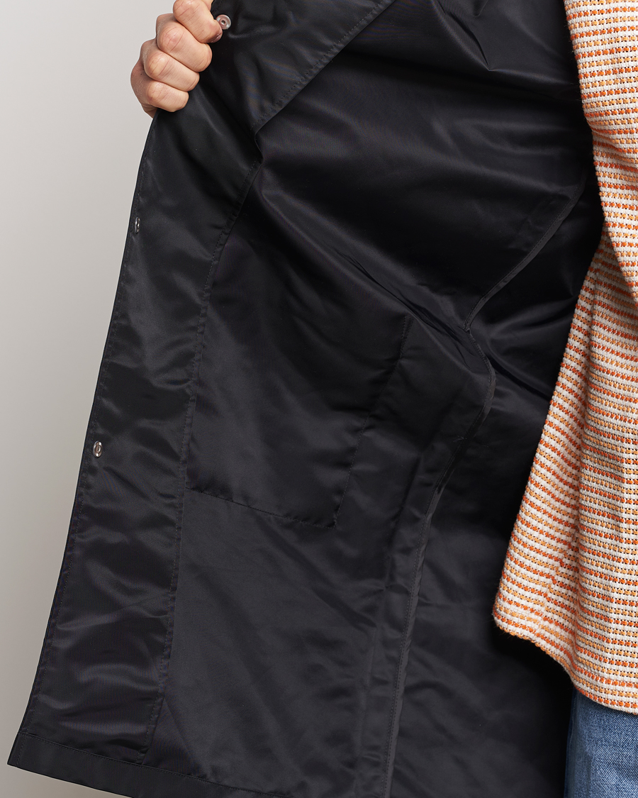 Men | Coats & Jackets | Drôle de Monsieur | La Parka Slogan Coat Black