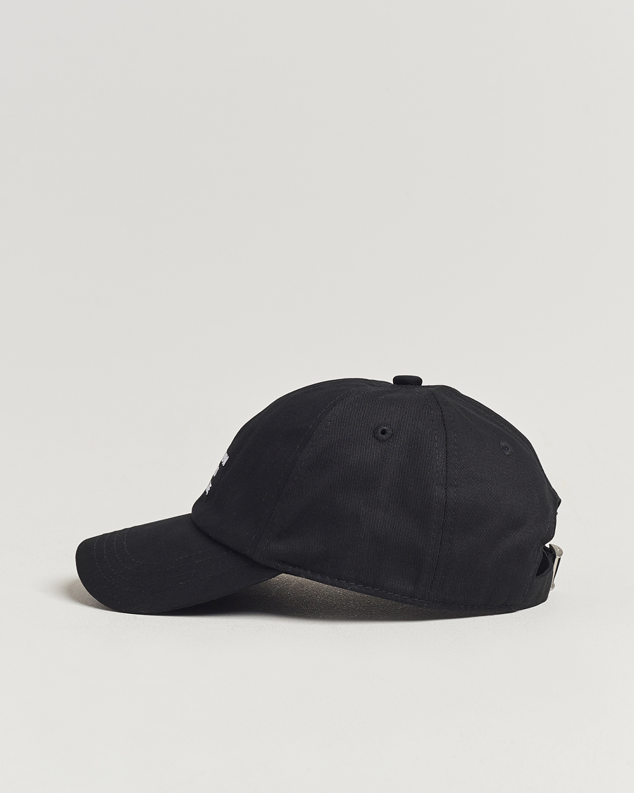 Men | Hats & Caps | Drôle de Monsieur | Slogan Baseball Cap Black