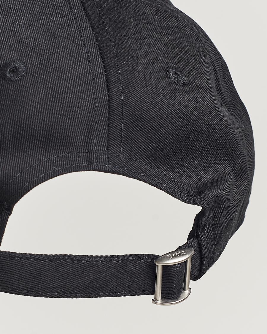 Men | Hats & Caps | Drôle de Monsieur | Slogan Baseball Cap Black