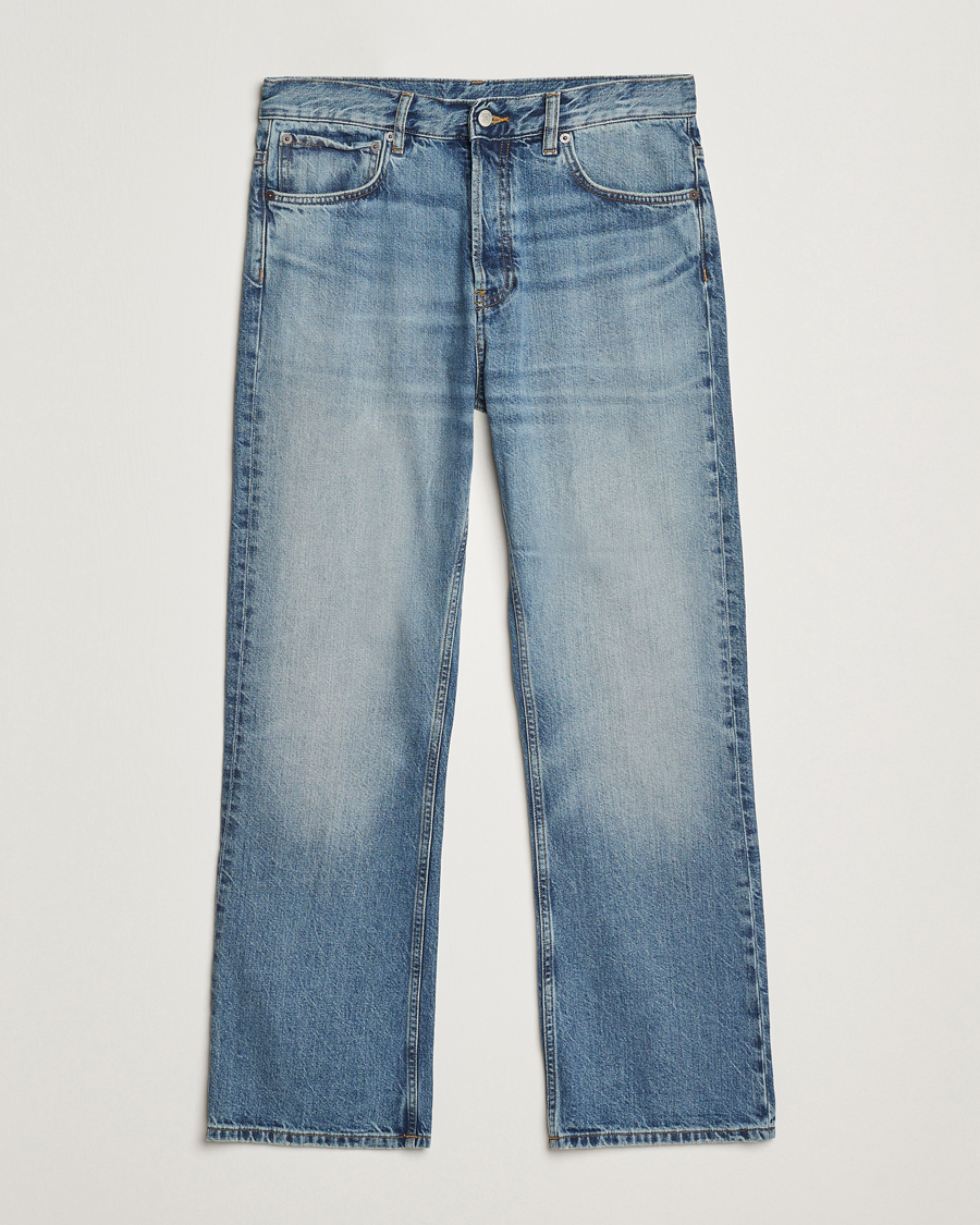 Men | Jeans | GANT 240 Mulberry Street | Bootcut Jeans Mid Blue Vintage