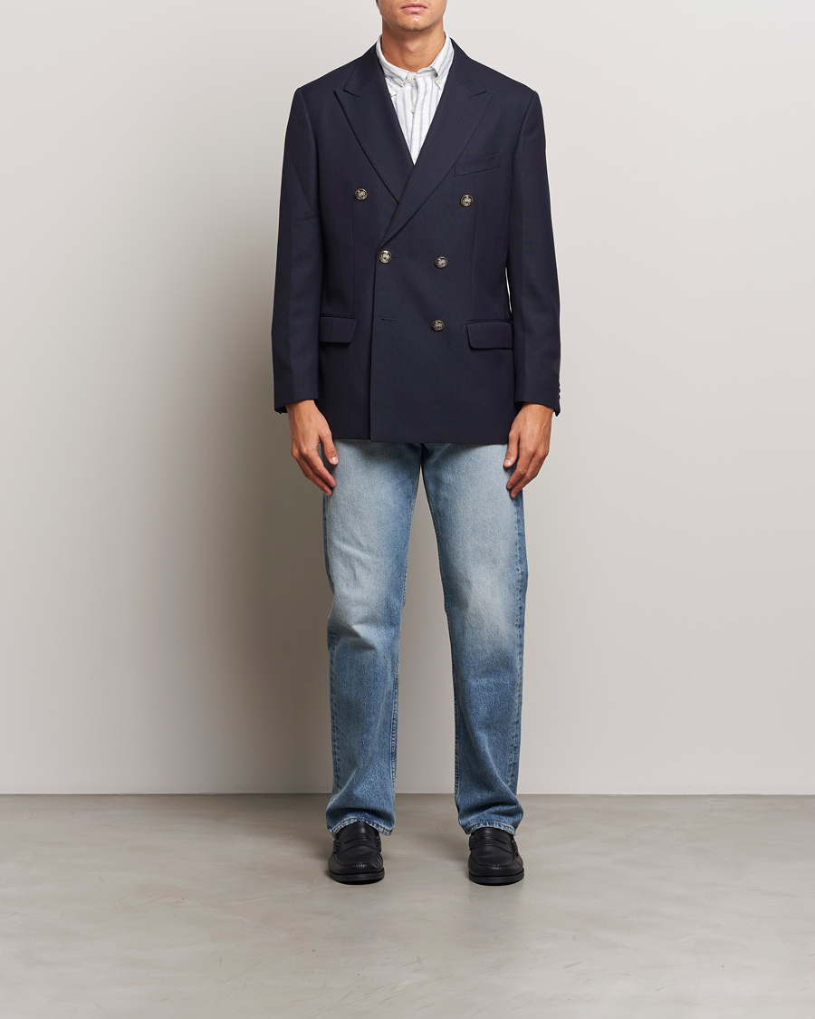 Men | Blazers | GANT 240 Mulberry Street | Relaxed Club Blazer Marine
