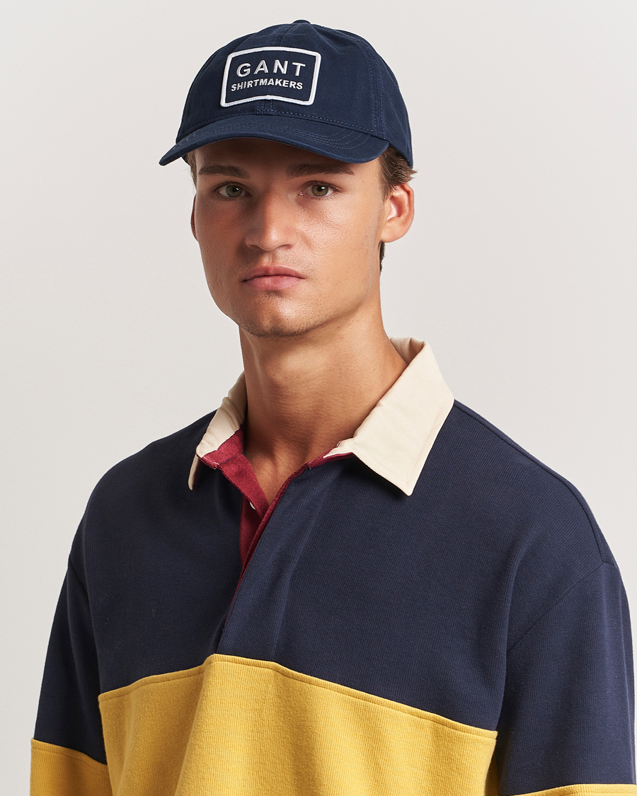 Men | GANT Shirtmaker Cap Marine | GANT | Shirtmaker Cap Marine