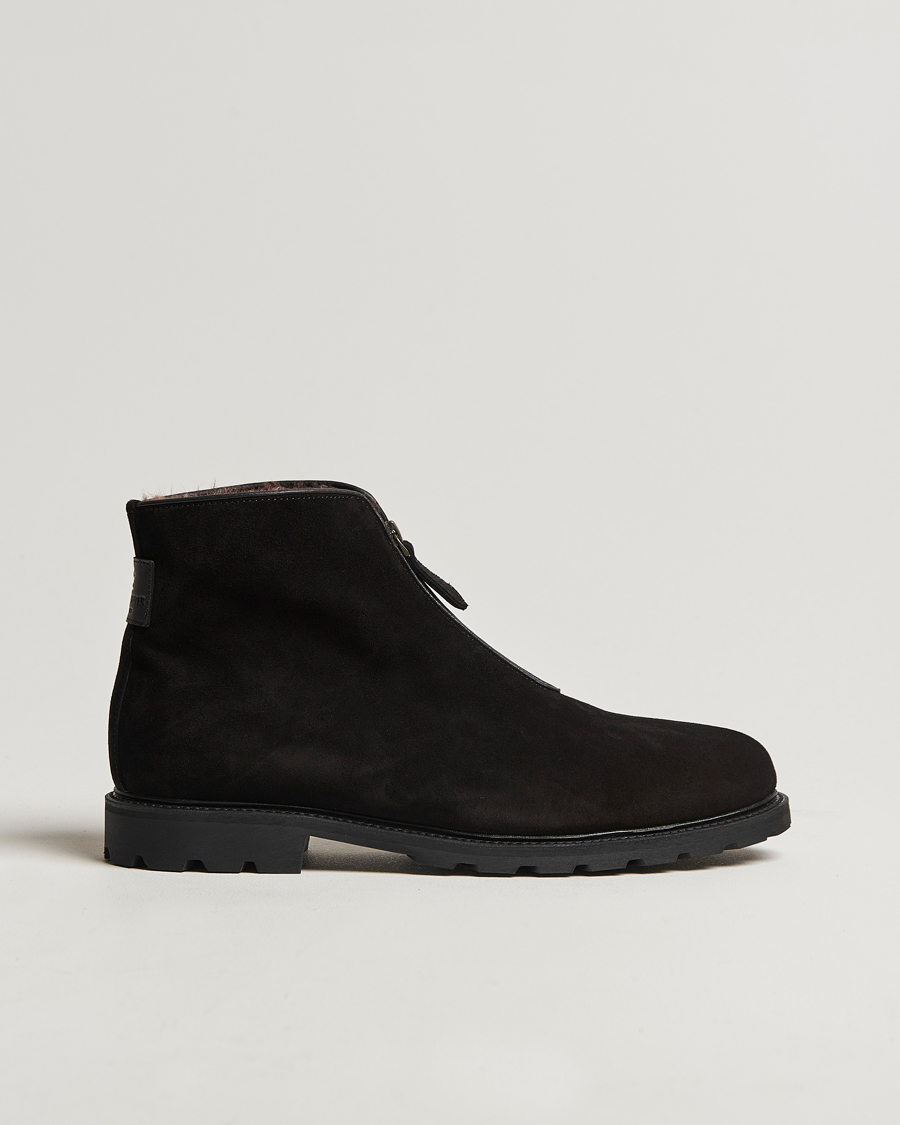 Men | Ludwig Reiter Après Ski Black Suede | Ludwig Reiter | Après Ski Black Suede