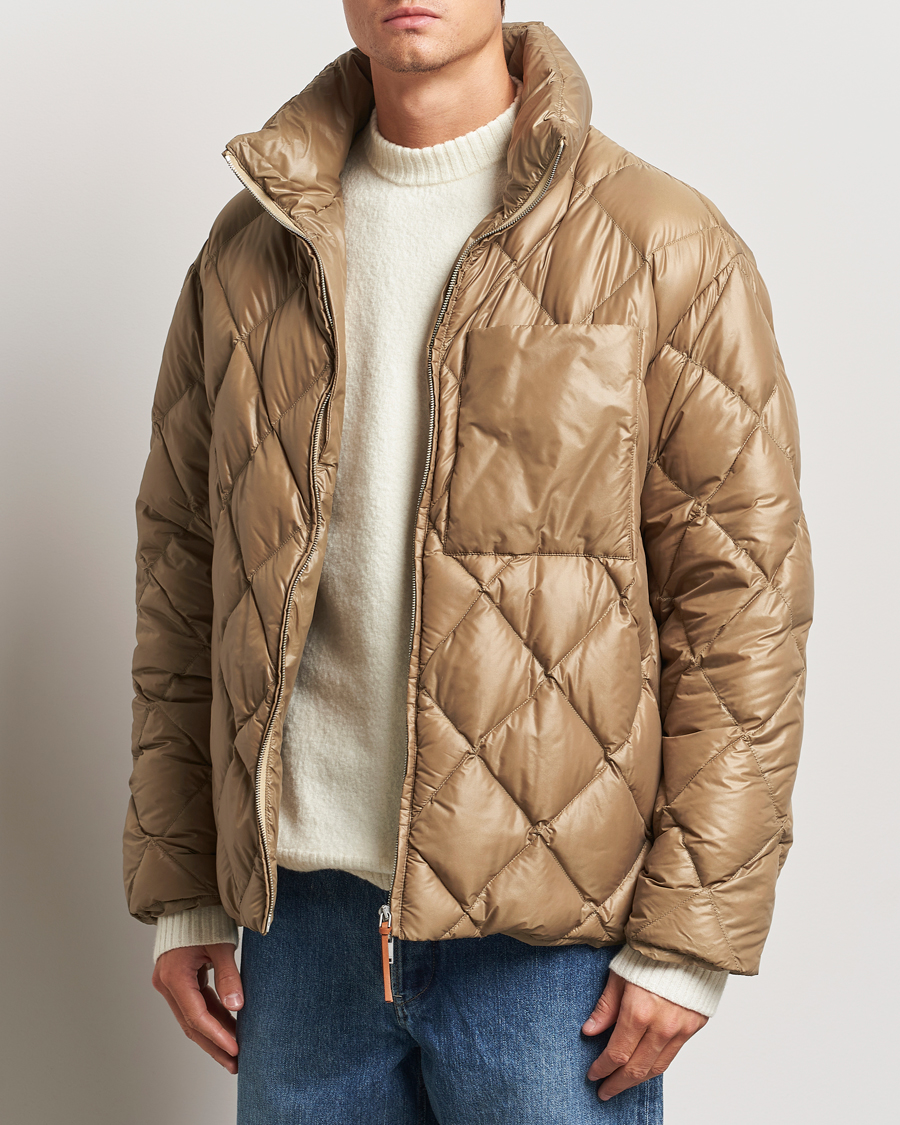 Men | Coats & Jackets | Jil Sander | Quilted Jacket Brown