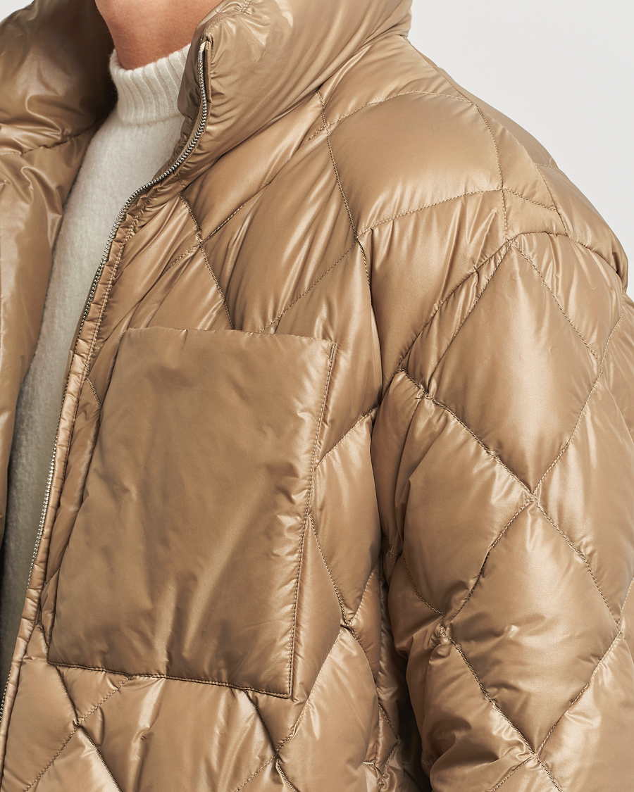 Men | Coats & Jackets | Jil Sander | Quilted Jacket Brown