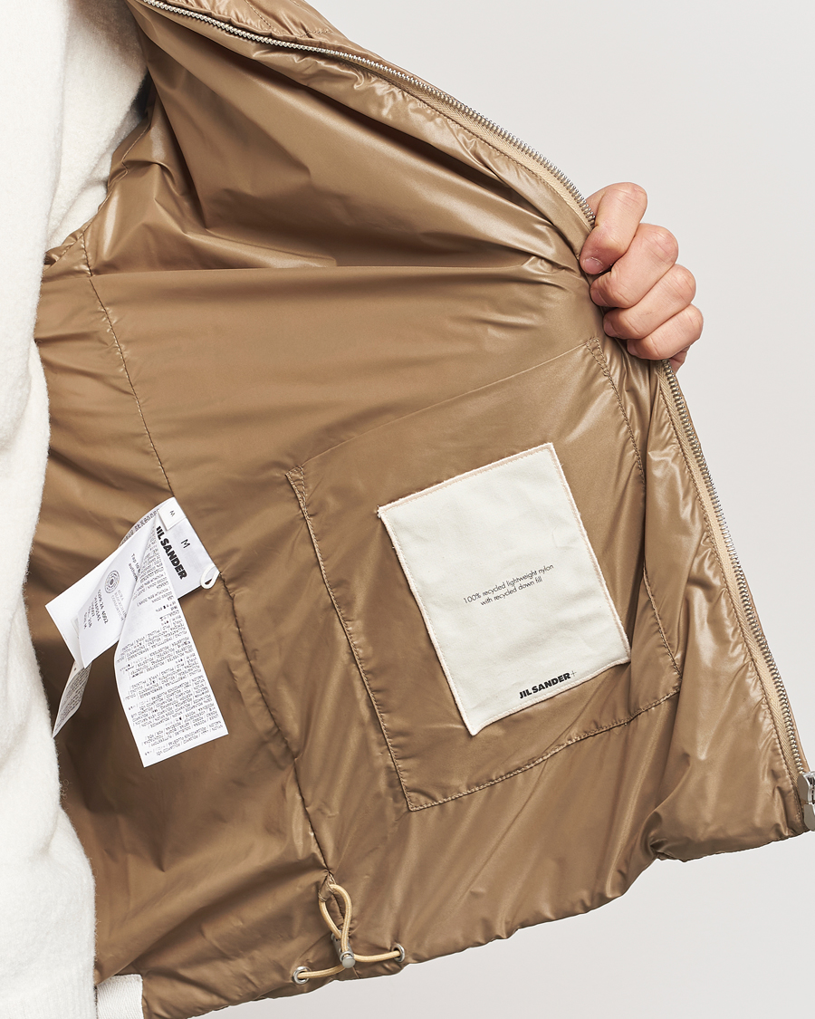 Men | Coats & Jackets | Jil Sander | Quilted Jacket Brown