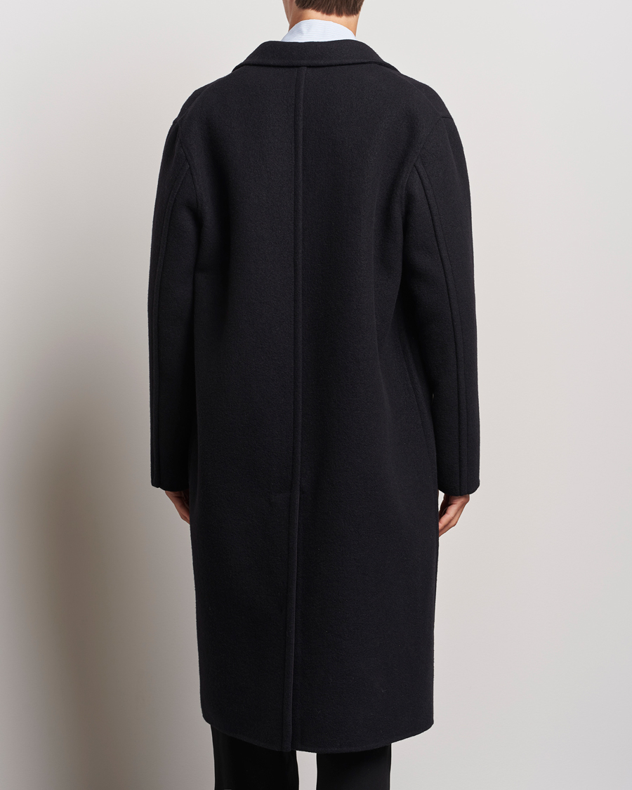 Men | Coats & Jackets | Jil Sander | Felted Wool Coat Black
