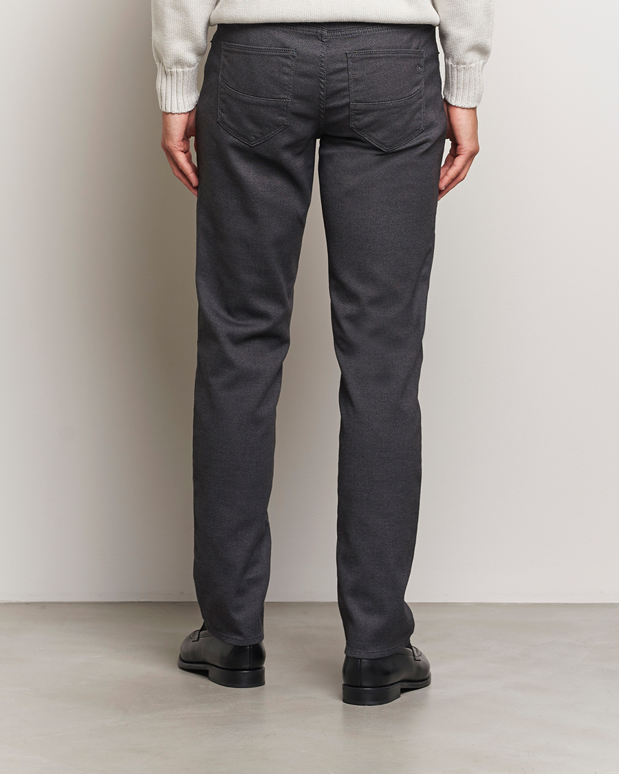 Men | Trousers | Brax | Cadz Woo.Look 5-Pocket Pants Cement