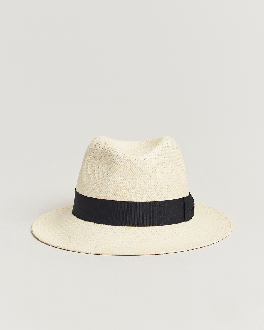 Men | Hats & Caps | Wigéns | Panama Hat White/Black