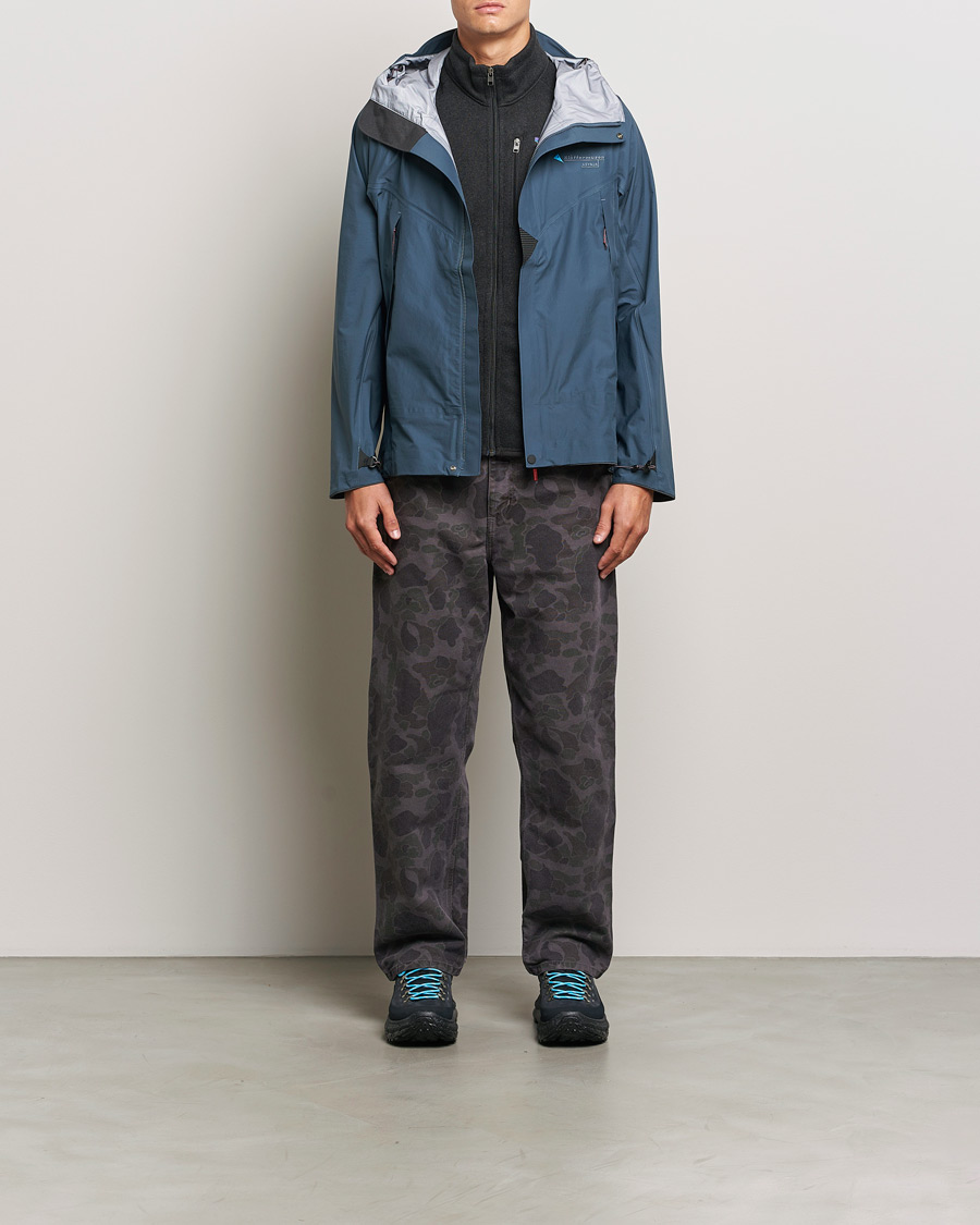 Klättermusen Asynja Lightweight Waterproof Jacket Midnight Blue at 