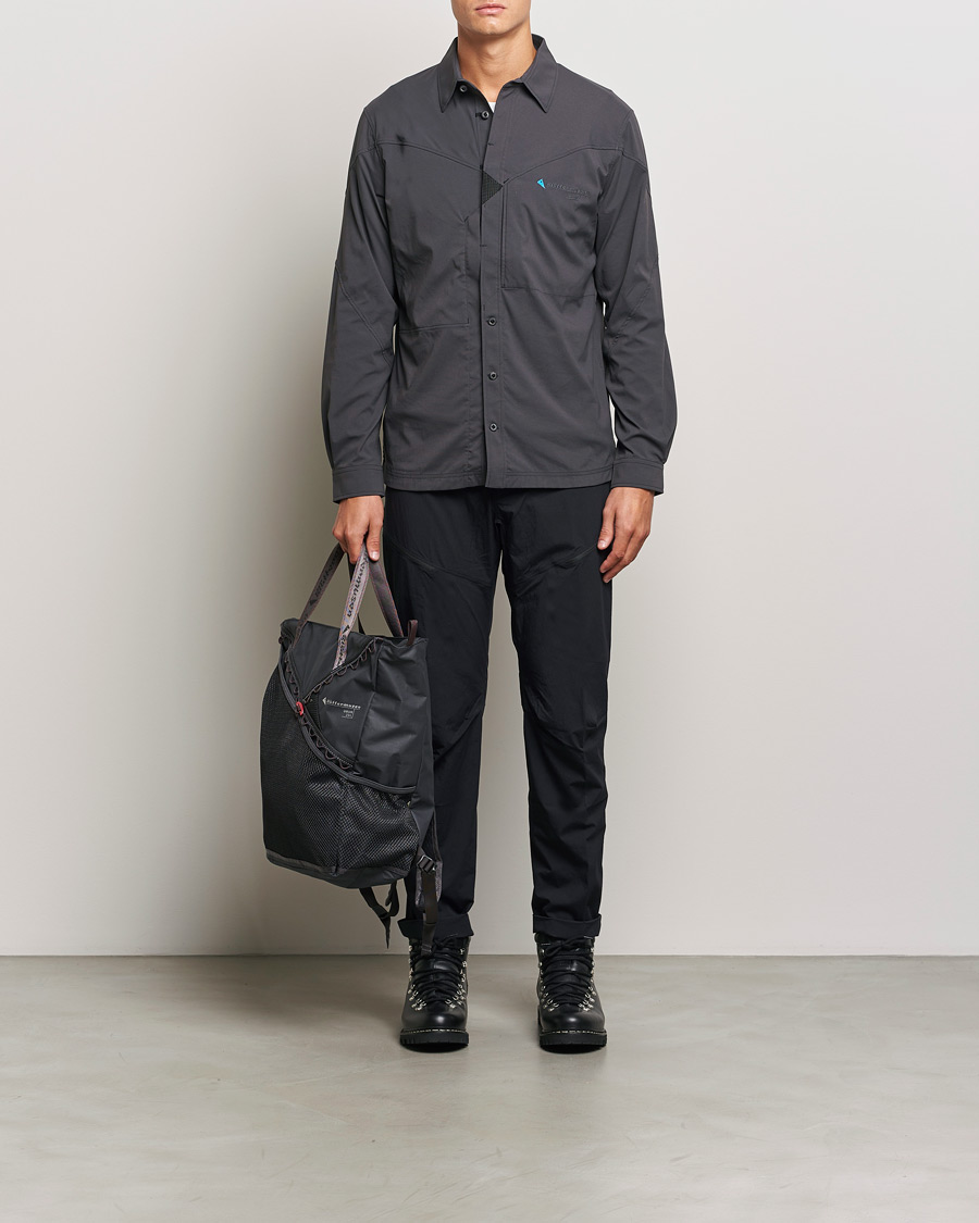 Klättermusen Garm Technical Outdoor Shirt Raven at