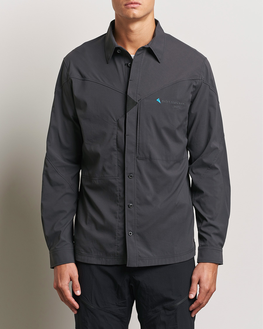 Klättermusen Garm Technical Outdoor Shirt Raven at