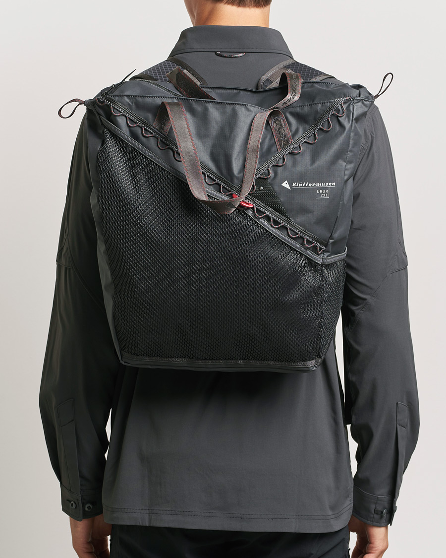 Men | Klättermusen Urur 23L Tote/Backpack Raven | Klättermusen | Urur 23L Tote/Backpack Raven