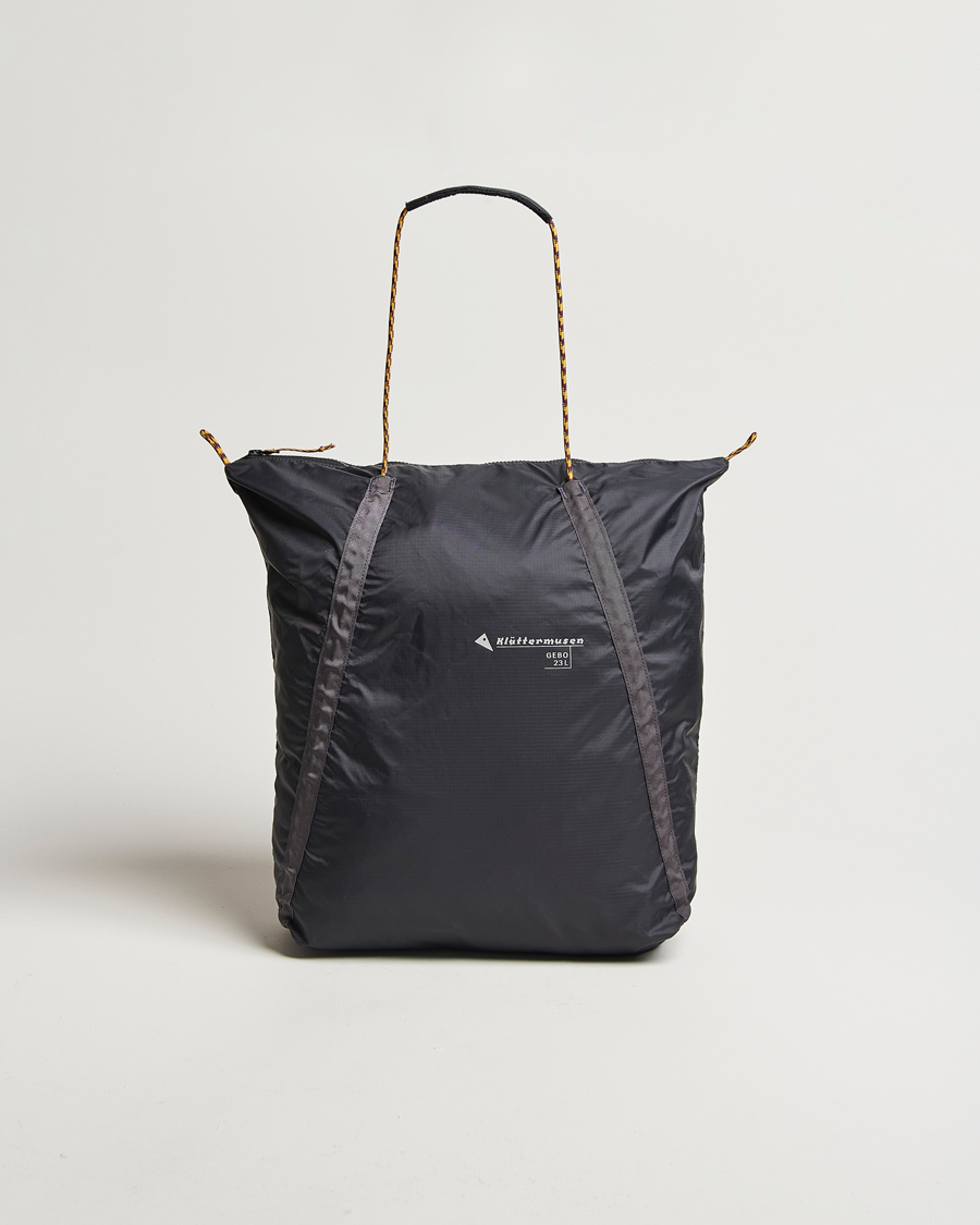 Men | Bags | Klättermusen | KlättermusenGebo 23L Lightweight TotebagRaven