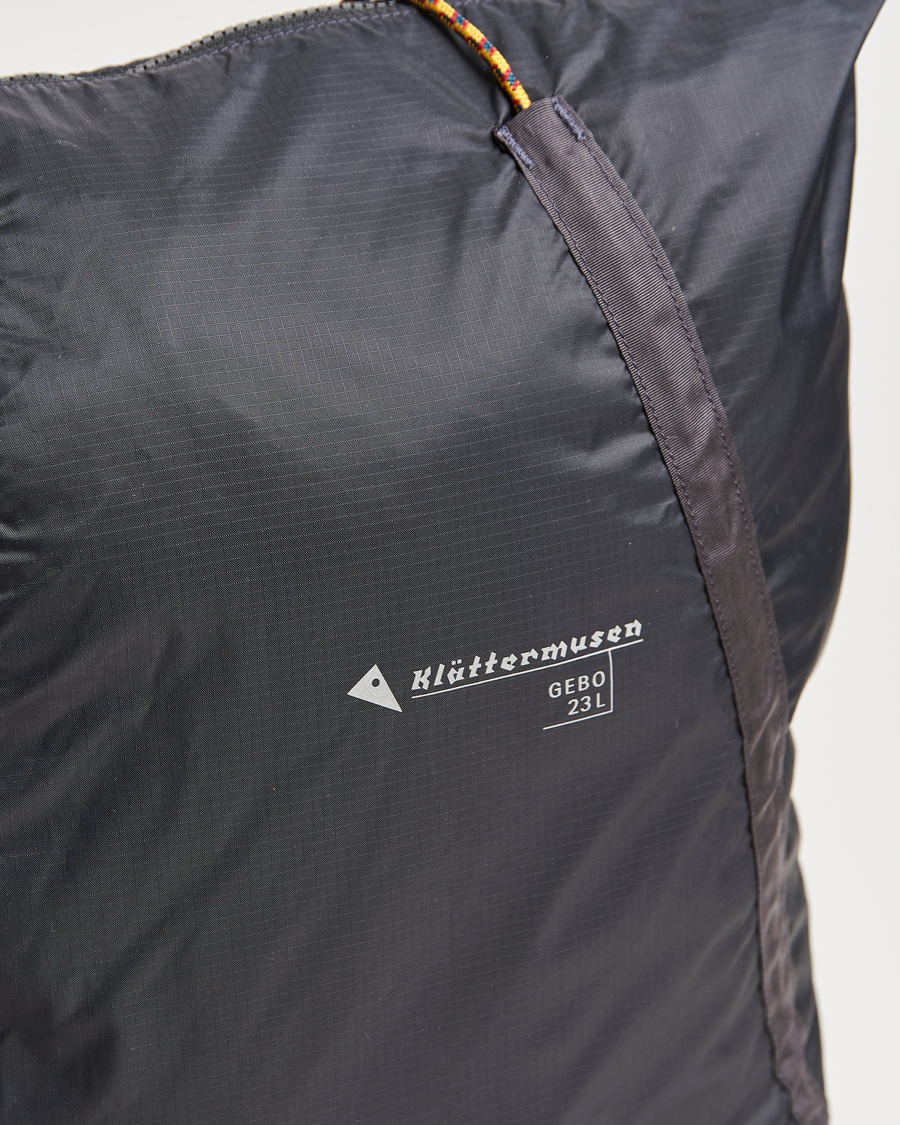 Men | Bags | Klättermusen | KlättermusenGebo 23L Lightweight TotebagRaven