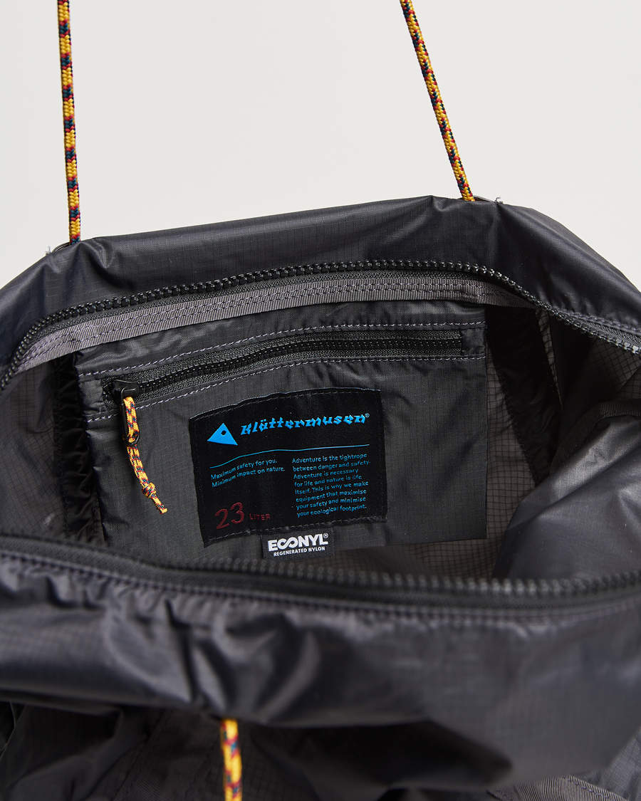 Men | Bags | Klättermusen | KlättermusenGebo 23L Lightweight TotebagRaven