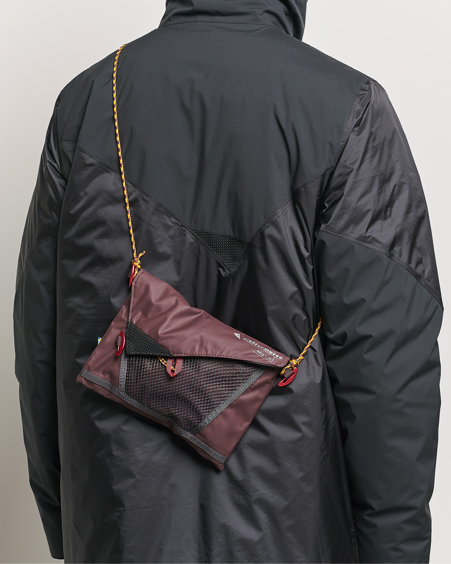 Men | Klättermusen Hrid 1,5L Accessory Bag Amaranth Red | Klättermusen | Hrid 1,5L Accessory Bag Amaranth Red