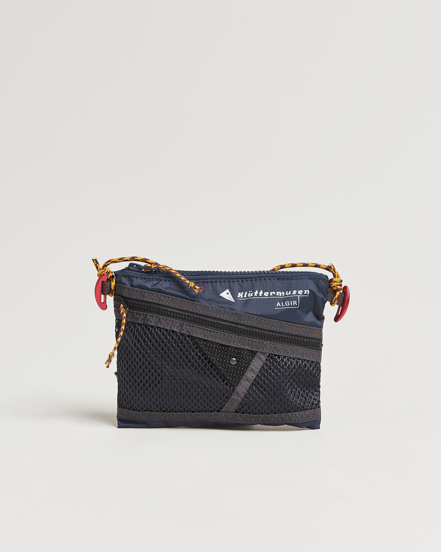 Men | Klättermusen Algir Accessory Bag Small Indigo Blue | Klättermusen | Algir Accessory Bag Small Indigo Blue