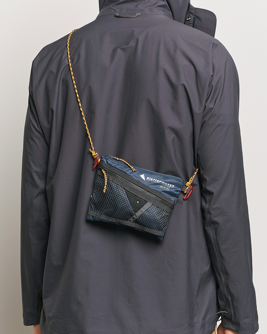 Men | Klättermusen Algir Accessory Bag Small Indigo Blue | Klättermusen | Algir Accessory Bag Small Indigo Blue