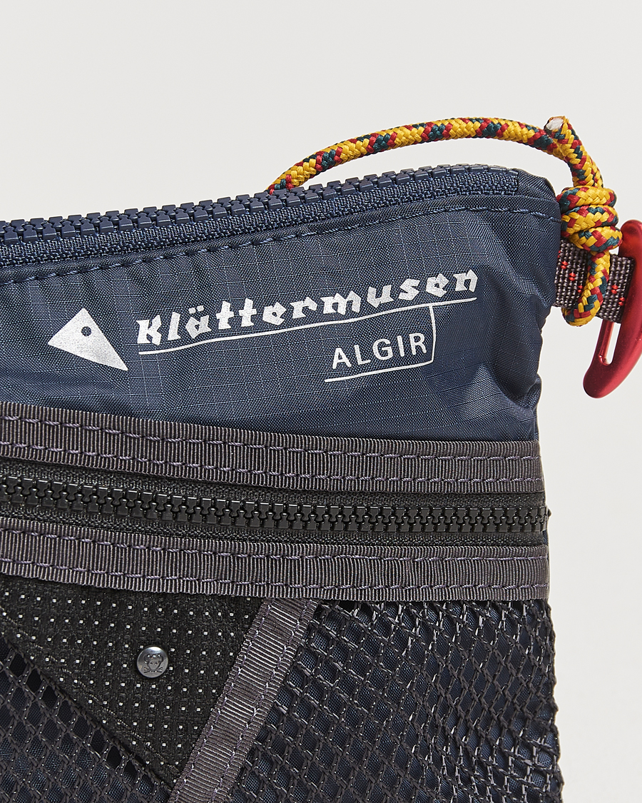 Men | Klättermusen Algir Accessory Bag Small Indigo Blue | Klättermusen | Algir Accessory Bag Small Indigo Blue
