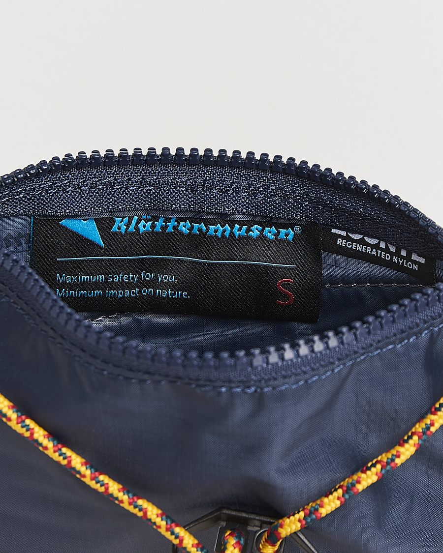 Men | Klättermusen Algir Accessory Bag Small Indigo Blue | Klättermusen | Algir Accessory Bag Small Indigo Blue
