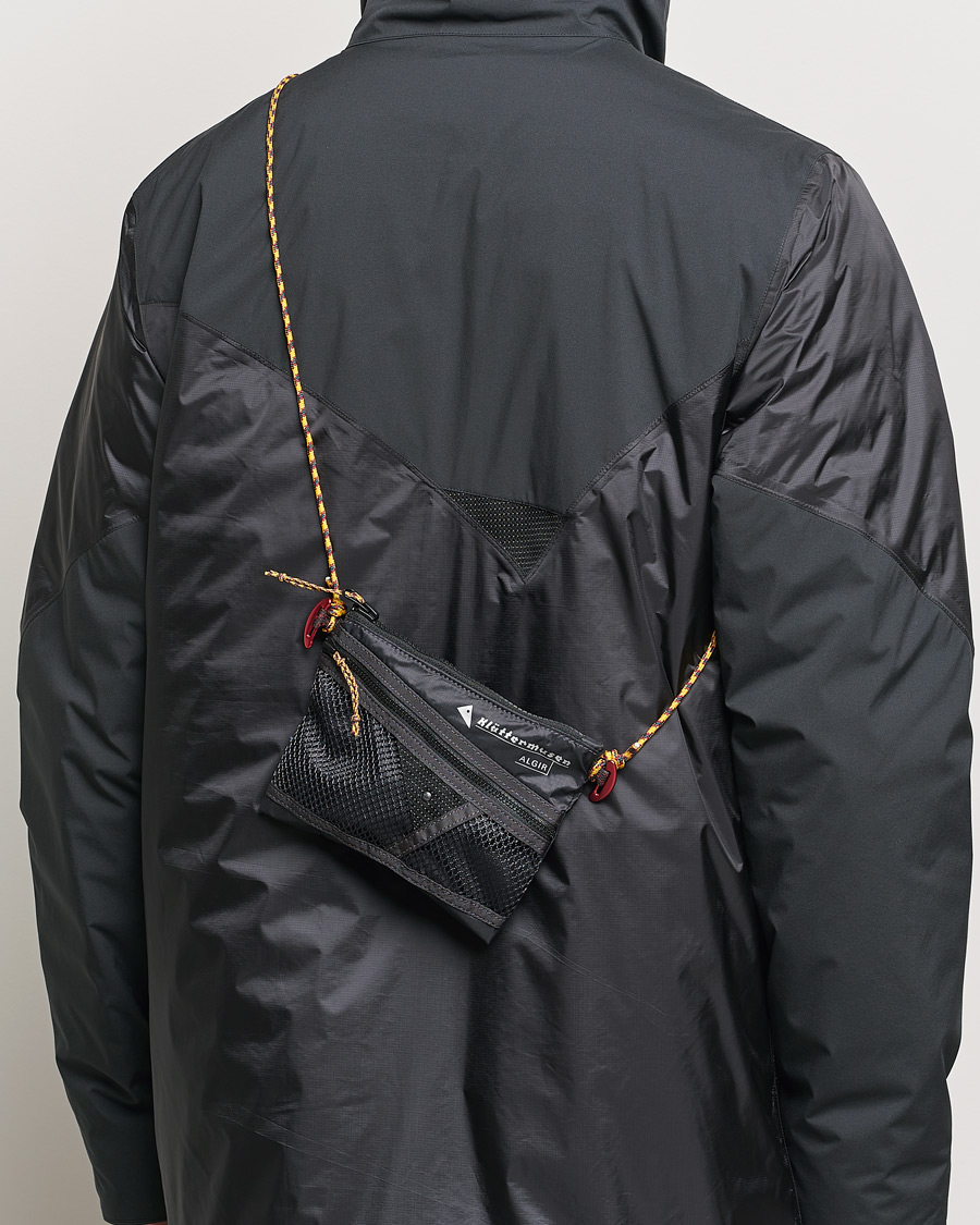 Men | Klättermusen Algir Accessory Bag Small Raven | Klättermusen | Algir Accessory Bag Small Raven