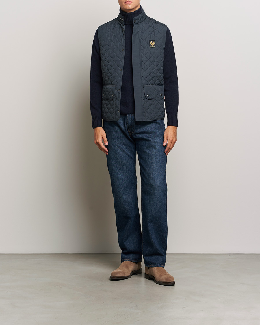 Men | Coats & Jackets | Belstaff | Icon Gilet Dark Navy