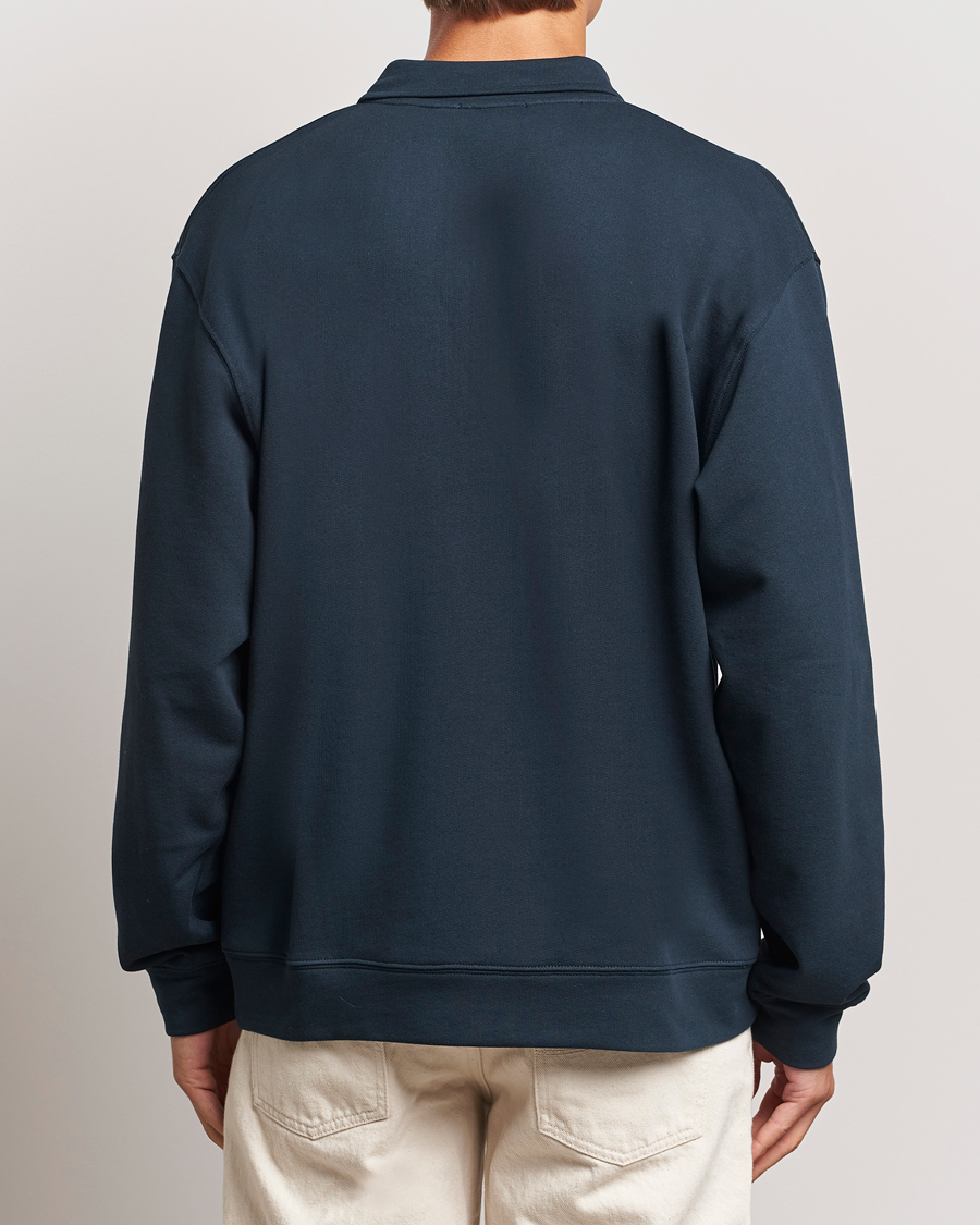 Men | Sweaters & Knitwear | Mackintosh | Rain Shine Zip Sweatshirt Navy